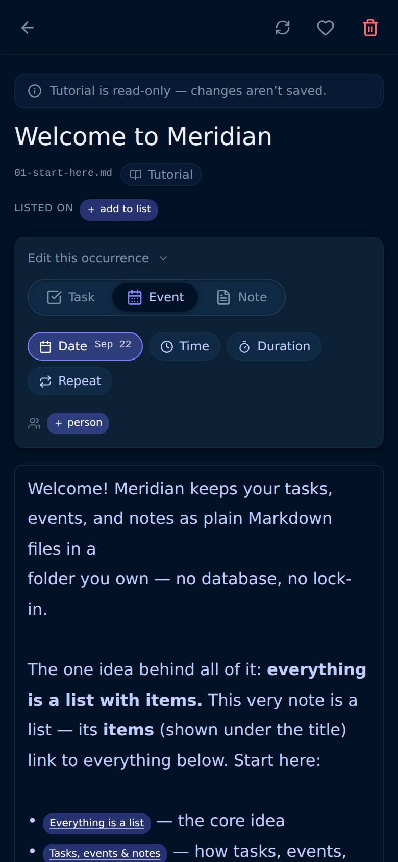 Meridian